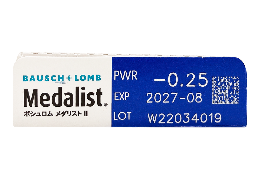 メダリストII(4箱セット) レンズデータ