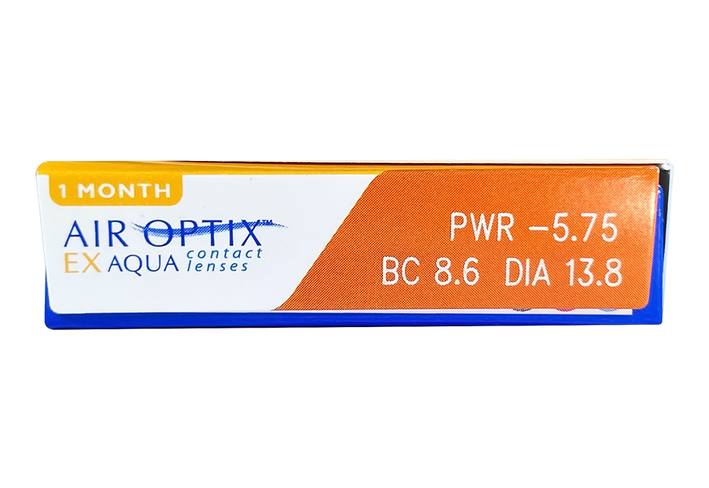 エアオプティクス EX アクア（エアオプティクスナイトアンドデーアクア） レンズデータ