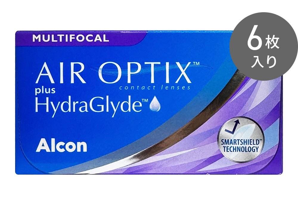 【6枚入り】エアオプティクス プラス ハイドラグライド（遠近両用）